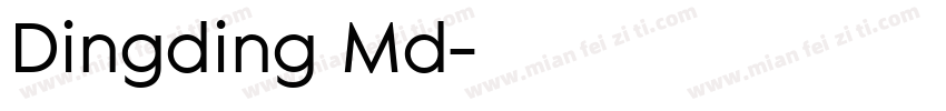 Dingding Md字体转换